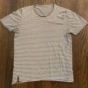 Men’s striped Prada tee